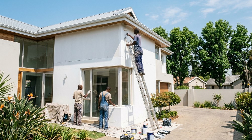 Professional painters working in Melkbosstrand, Cape Town Northern Suburbs
